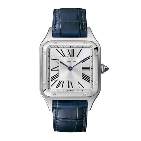 cartier men's santos dumont watch